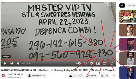 stl hearing today philippines|STL Swertres Visayas & Mindanao Hearing .